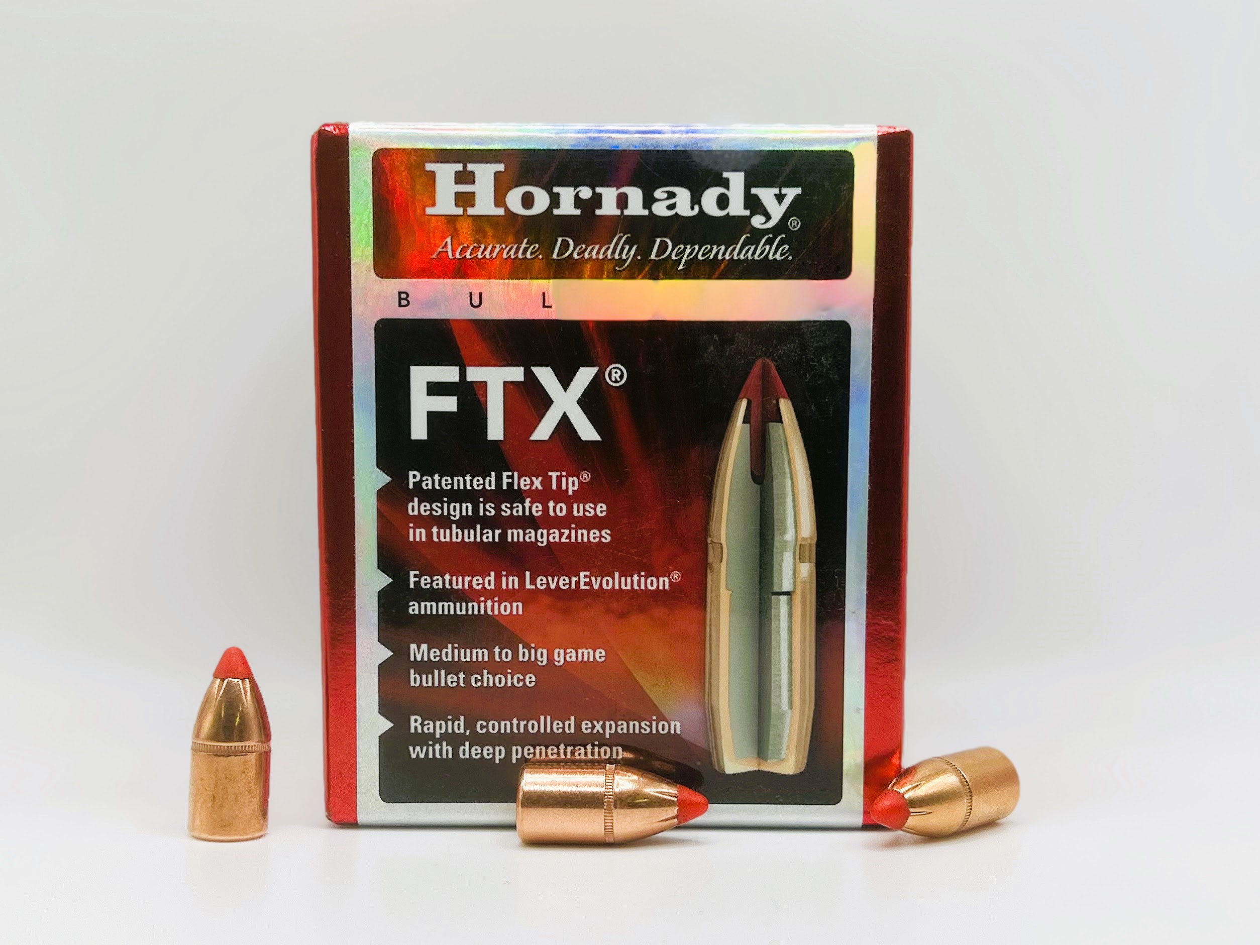 hornady 45 Cal .458 325 gr FTX® (45-70 & 450 Marlin)