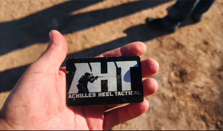 The Achilles Heel Tactical Man Card Drill