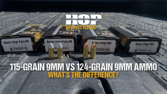 115-Grain vs. 124-Grain 9mm Ammo: What’s the Difference?