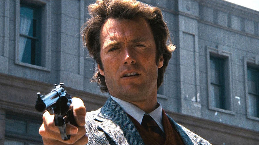 Clint Eastwood with 44 Magnum Dirty Harry 1971